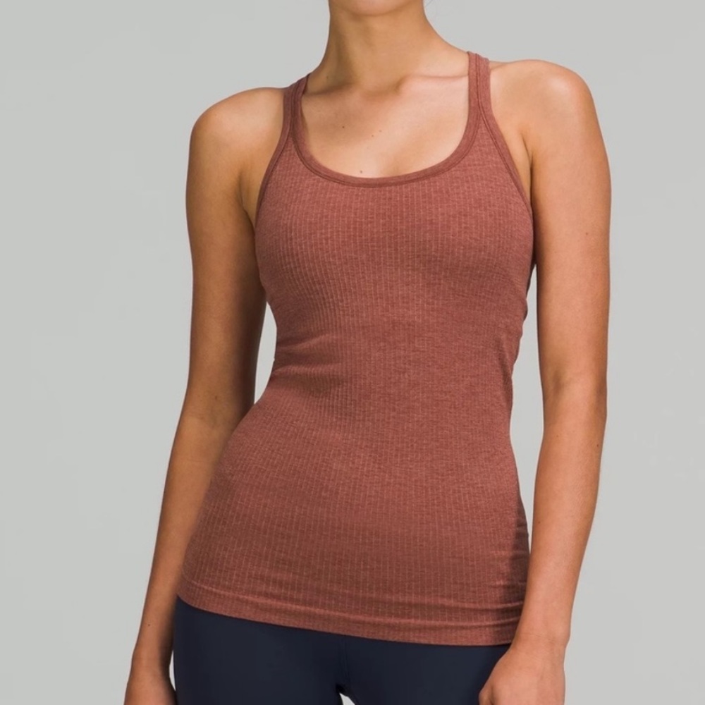 Lululemon Ebb to Street Tank ancient copper size 2